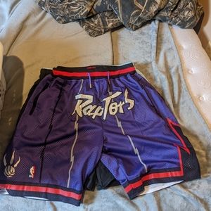 Raptors ball shorts